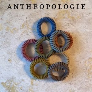 Anthropologie Pippa Coiled Hair Tie Set